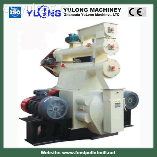 El anillo de alimentación animal YULONG HKJ250 muere máquina de fabricación de pellets para la venta